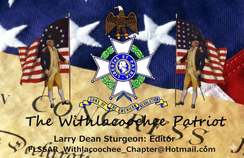 Newsletter Cover picture for The Withlacochee Patriot