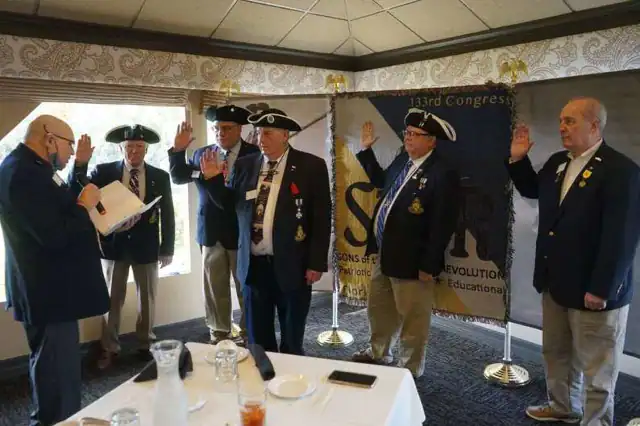 SAR Withlacoochee install new officers 2021